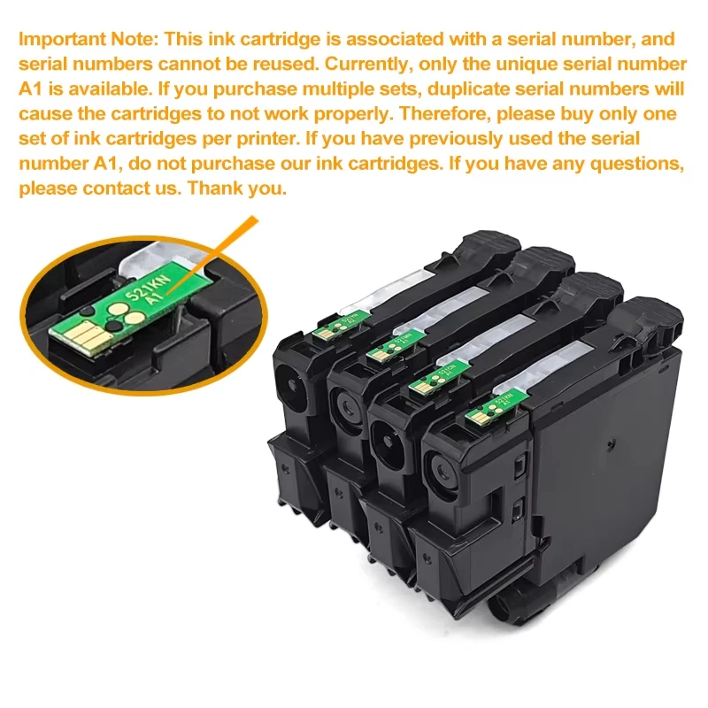 LC531XL LC531 531 Ink Cartridge Compatible For Brother DCP‑J1260W/DCP-J1310DW/DCP-J1360DW Printer High capacity
LC531XL LC531 531 Ink Cartridge Compatible For Brother DCP‑J1260W/DCP-J1310DW/DCP-J1360DW Printer High capacity