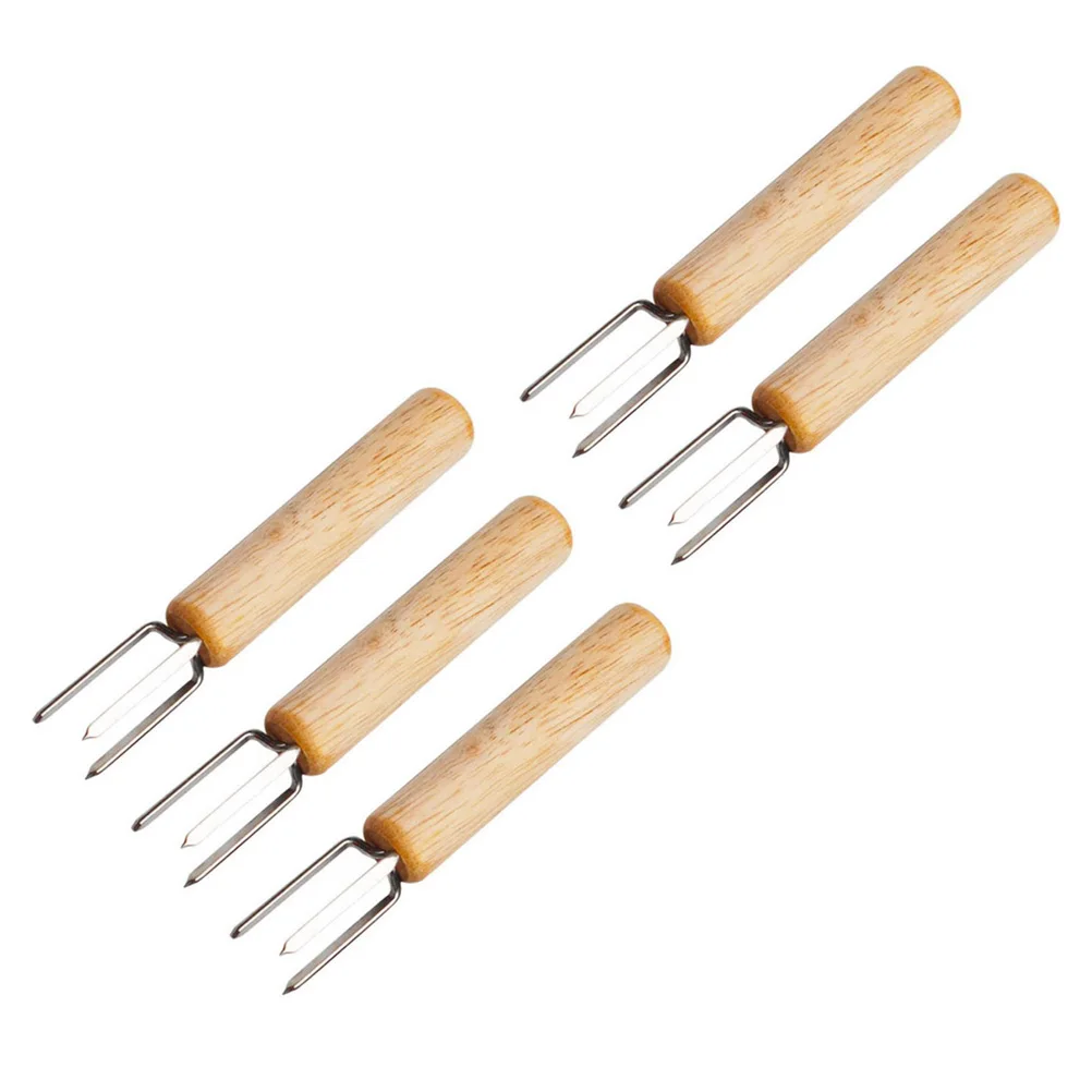 5 Pcs Skewer Grilling Cob Fruit Fork Food Forks Corn Holder Stainless Steel Holders
5 Pcs Skewer Grilling Cob Fruit Fork Food Forks Corn Holder Stainless Steel Holders