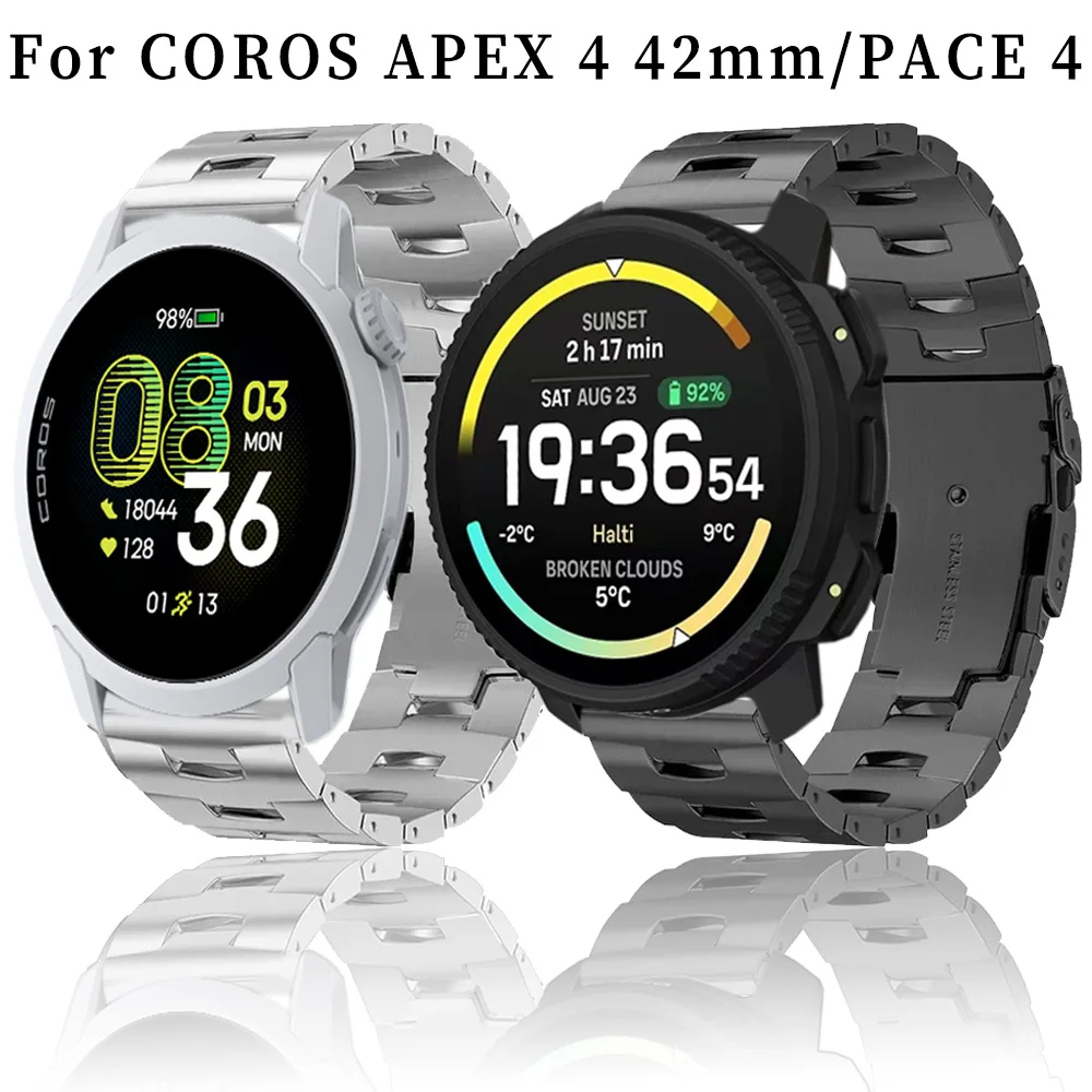 Титановый металлический ремешок Oracle 22 мм для CMF Watch 3 Pro, высококачественный браслет COROS APEX 4 42 мм/PACE 4-Pro Suunto Vertical 2/Race 2
Титановый металлический ремешок Oracle 22 мм для CMF Watch 3 Pro, высококачественный браслет COROS APEX 4 42 мм/PACE 4-Pro Suunto Vertical 2/Race 2