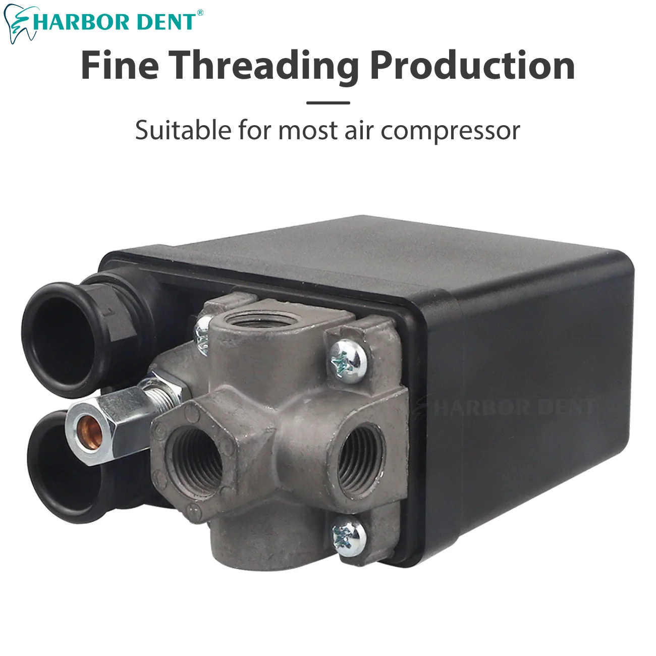 Dental Air Compressor Pressure Switch 90-120PSI 1/4 PSI Port Control Valve Automatic Trip Dentistry Tool Accessory
Dental Air Compressor Pressure Switch 90-120PSI 1/4 PSI Port Control Valve Automatic Trip Dentistry Tool Accessory