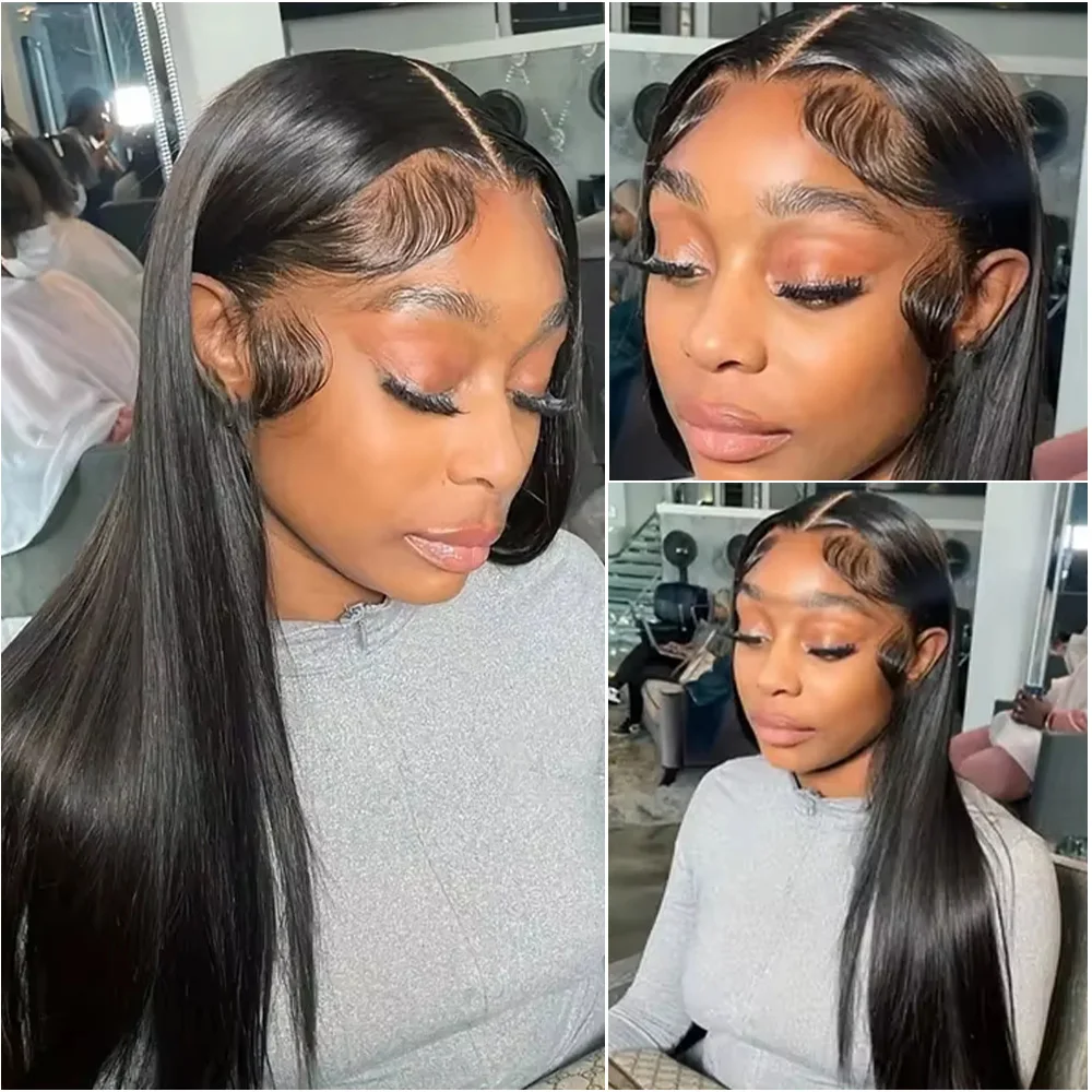 Transparent 13x6 Bone Straight Lace Front Human Hair Wig 40 46 Inch 13x4 HD Lace Frontal Brazilian Wigs For Women 220% Density
Transparent 13x6 Bone Straight Lace Front Human Hair Wig 40 46 Inch 13x4 HD Lace Frontal Brazilian Wigs For Women 220% Density