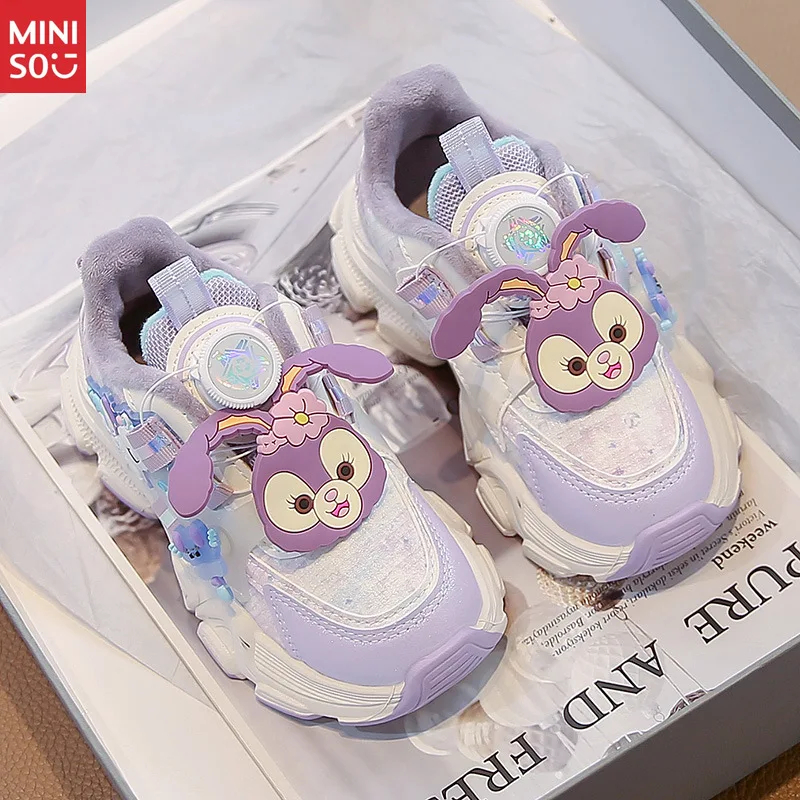 Miniso 2025 Girls My Melody Buckle Shoes Leather Thick Sole, Winter Fleece Anti-Slip Star Dailu Dad Shoes Soft Sole
Miniso 2025 Girls My Melody Buckle Shoes Leather Thick Sole, Winter Fleece Anti-Slip Star Dailu Dad Shoes Soft Sole