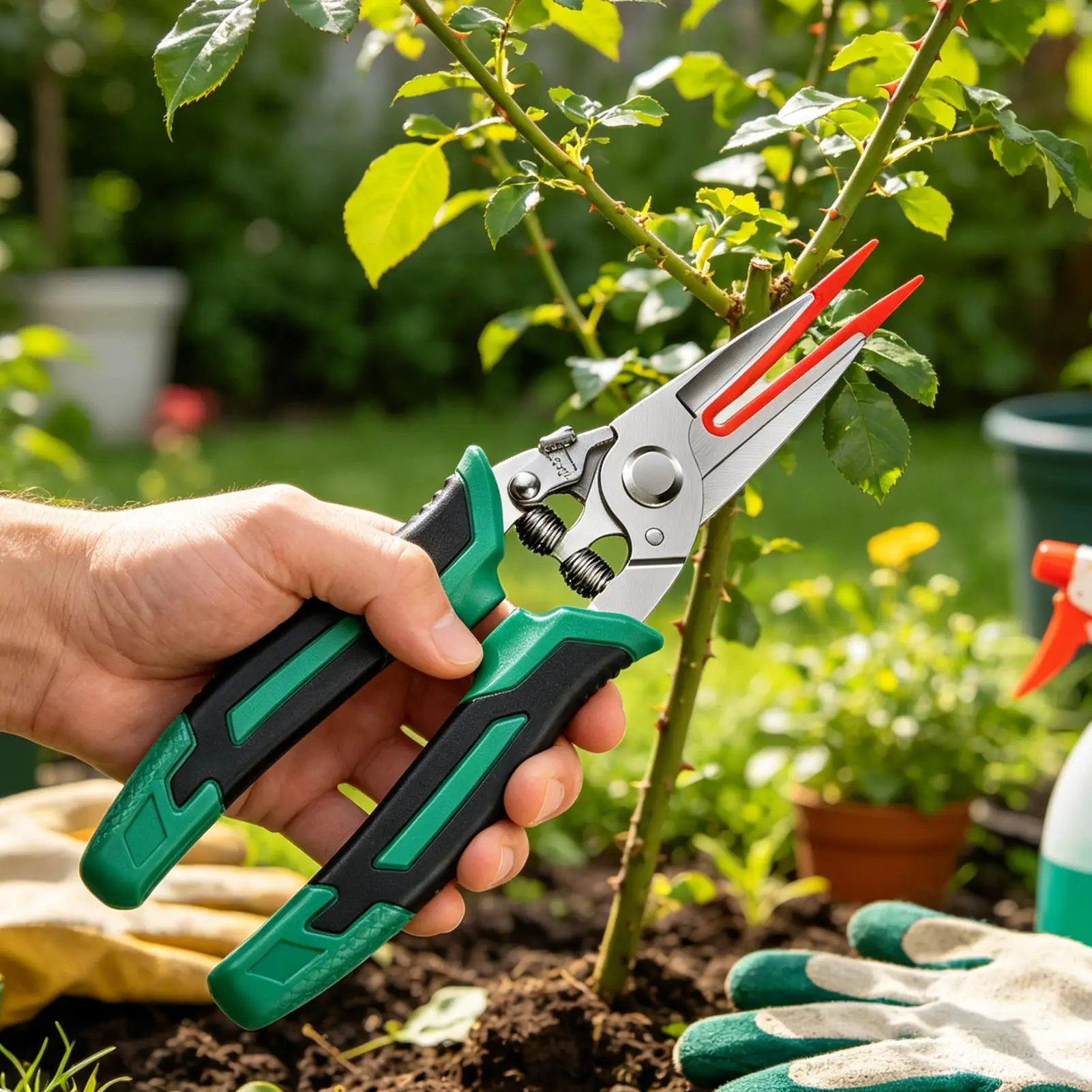 Pruning Shears Stainless Steel Hand Scissors Garden Clippers For Outdoor Lawn Yard Landscaping Orchard Vineyard Farm Greenhouse
Pruning Shears Stainless Steel Hand Scissors Garden Clippers For Outdoor Lawn Yard Landscaping Orchard Vineyard Farm Greenhouse