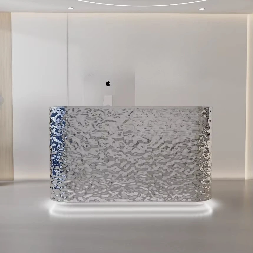 &c Stainless Steel Cash Register, Curved Water Ripple bar Counter, Beauty Salon Reception Desk
&c Stainless Steel Cash Register, Curved Water Ripple bar Counter, Beauty Salon Reception Desk