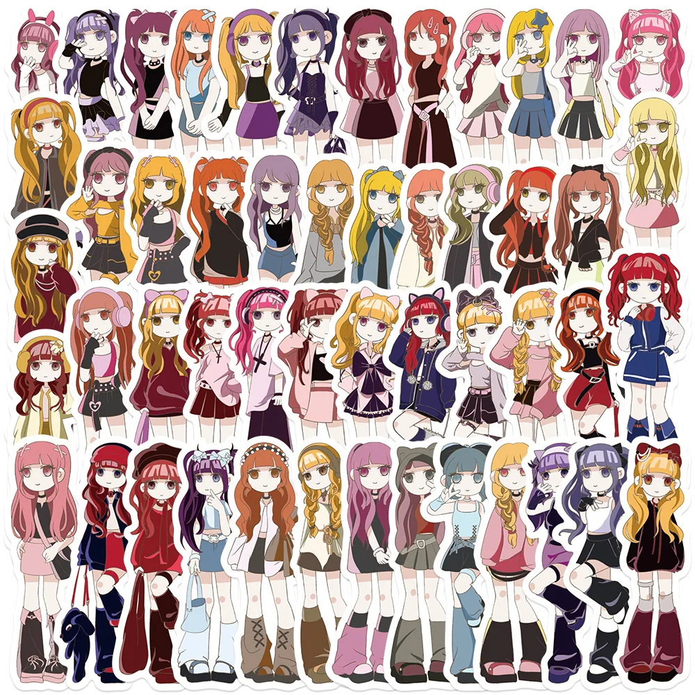 10/50PCS Y2k High Street Girls Graffiti Sticker Cute Girl Cartoon Decal Laptop Phone Guitar Fridge Waterproof Sticker Kid Toys
10/50PCS Y2k High Street Girls Graffiti Sticker Cute Girl Cartoon Decal Laptop Phone Guitar Fridge Waterproof Sticker Kid Toys