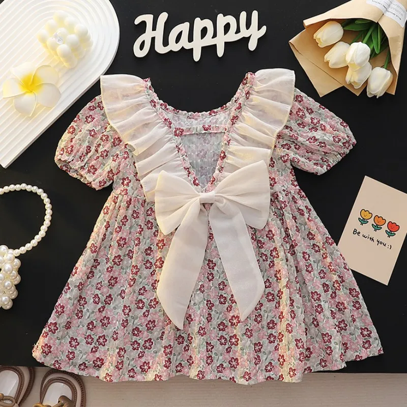 Baby Girl Dress Summer 0-3 year old Toddler Girls Print Bow Cotton Dresses Infant Girl Baby Clothing Kids Vestidos
Baby Girl Dress Summer 0-3 year old Toddler Girls Print Bow Cotton Dresses Infant Girl Baby Clothing Kids Vestidos