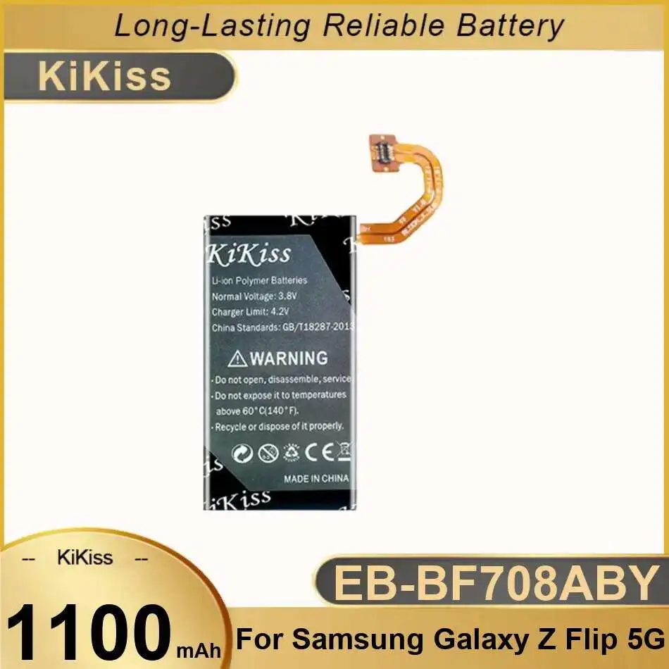 Mobile Phone Battery Long-Lasting Performance 1100Mah For Samsung Galaxy Z Flip 5G High-Capacity EB-BF708ABY
Mobile Phone Battery Long-Lasting Performance 1100Mah For Samsung Galaxy Z Flip 5G High-Capacity EB-BF708ABY
