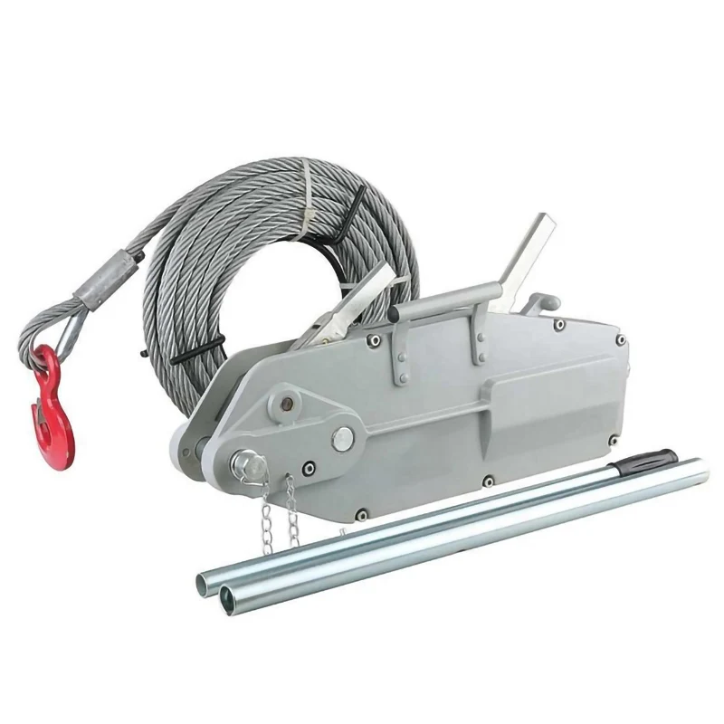 Sanlong Manual Traction Winch Hot Sale 0.8 Ton Hoist Wire Rope Puller
Sanlong Manual Traction Winch Hot Sale 0.8 Ton Hoist Wire Rope Puller