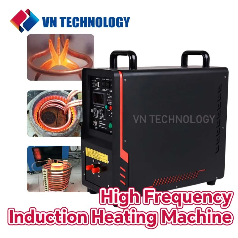 High Frequency Induction Heating Machine metal Heater Handheld Smelting and Qenching Machine Small Copper Tube Welding Machine
High Frequency Induction Heating Machine metal Heater Handheld Smelting and Qenching Machine Small Copper Tube Welding Machine