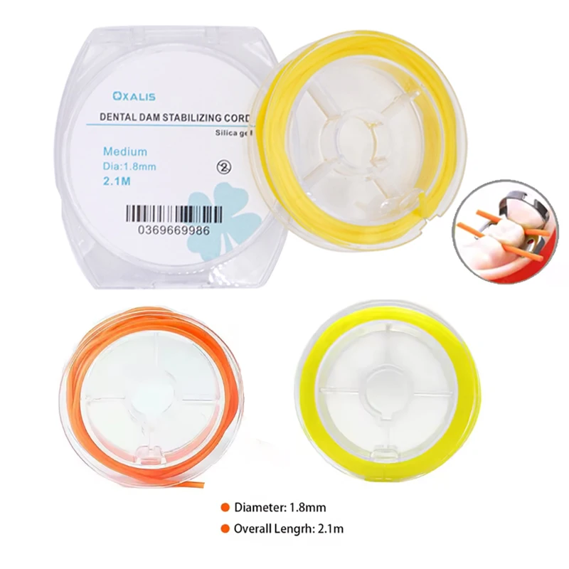 1 Roll Dental Rubber Dam Stabilizing Cord Medium Wedges Clamps Sheets Elastic Rubber Barrier Wedge Line 1.8mm Dentist Instrument
1 Roll Dental Rubber Dam Stabilizing Cord Medium Wedges Clamps Sheets Elastic Rubber Barrier Wedge Line 1.8mm Dentist Instrument