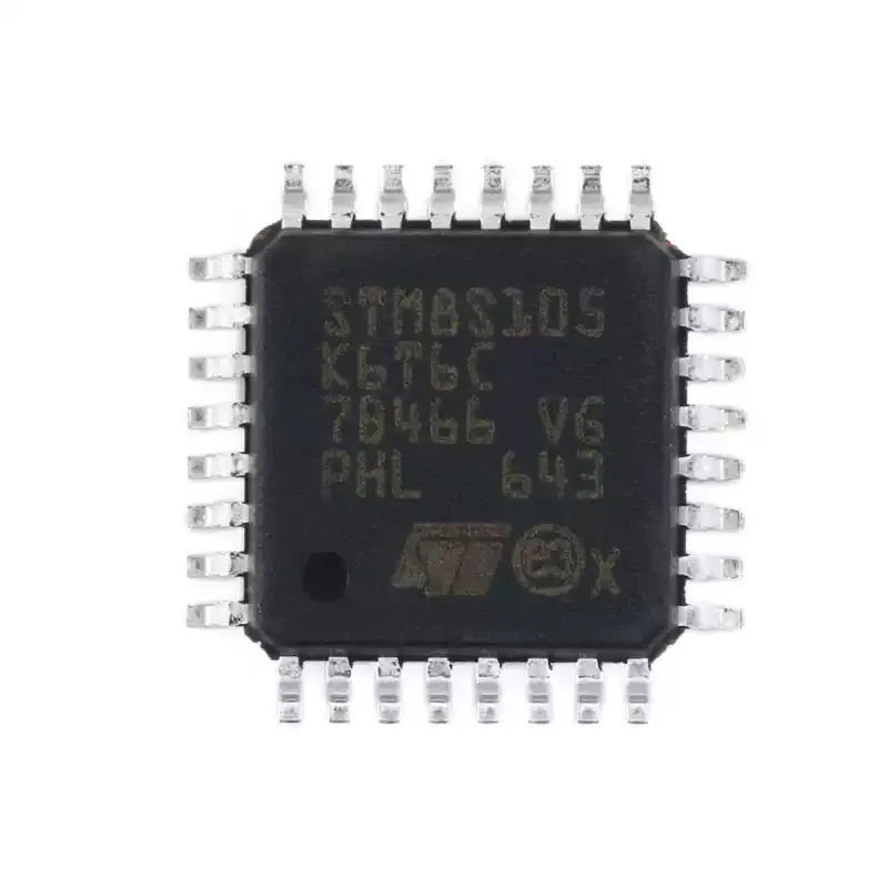 5 шт. оригинальные STM8S105K6T6C LQFP-32 16 МГц/32 КБ флэш-памяти/8-битный микроконтроллер MCU
5 шт. оригинальные STM8S105K6T6C LQFP-32 16 МГц/32 КБ флэш-памяти/8-битный микроконтроллер MCU