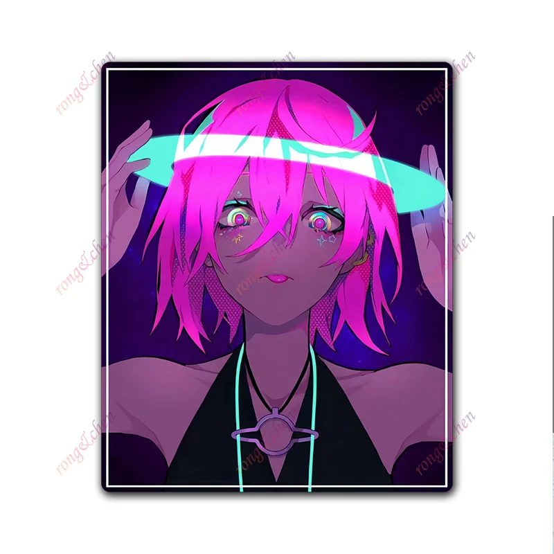 Cartoon Car Sticker Anime Cyberpunk for Car Motorcycle Racing Helmet Laptop Trunk Body Car Window Surfboard Waterproof PVC Decal
Cartoon Car Sticker Anime Cyberpunk for Car Motorcycle Racing Helmet Laptop Trunk Body Car Window Surfboard Waterproof PVC Decal