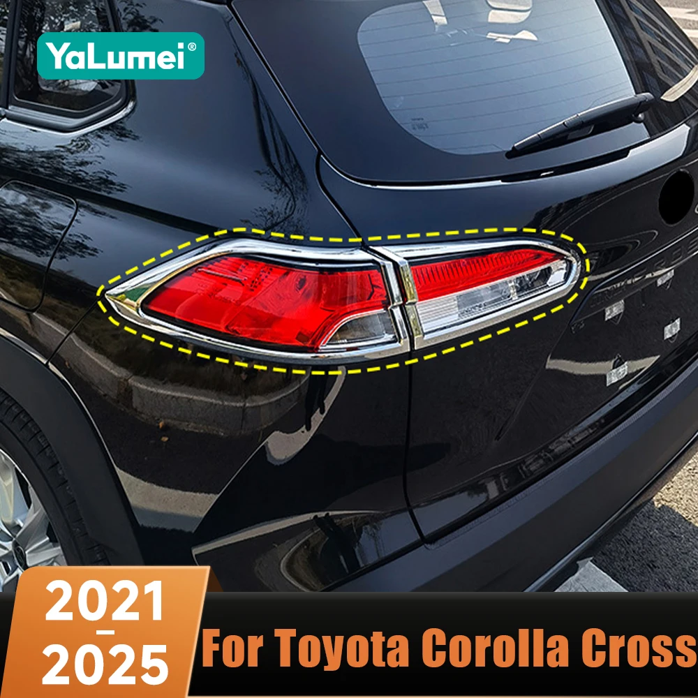2Pcs Chrome Car Rear Fog Light Lamp Frame Trim Sticker Accessories For Toyota Corolla Cross XG10 2021 2022 2023 2024 2025 Hybrid
2Pcs Chrome Car Rear Fog Light Lamp Frame Trim Sticker Accessories For Toyota Corolla Cross XG10 2021 2022 2023 2024 2025 Hybrid