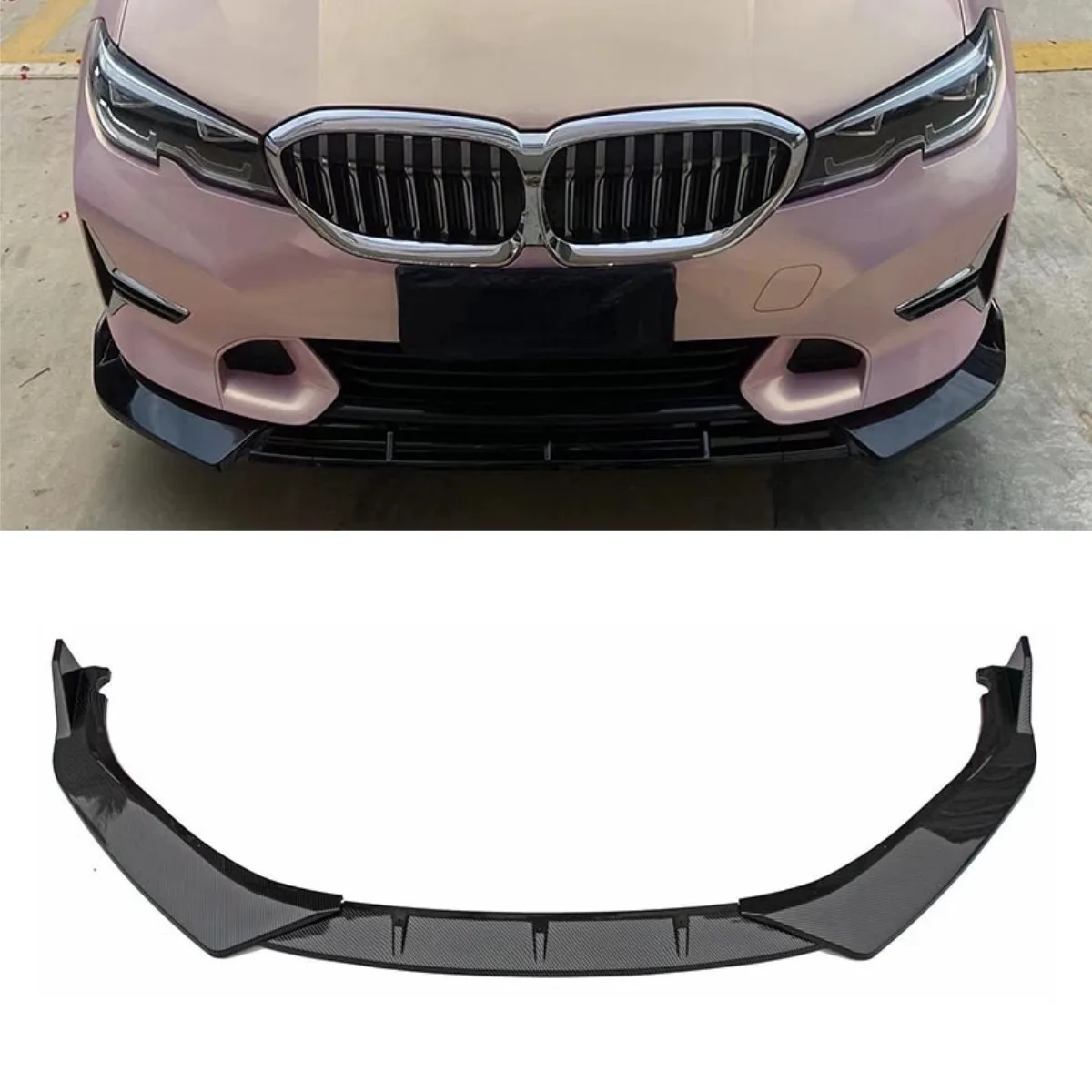 For BMW 3 Series G20 2019-2022 Car Front Bumper Spoiler Lip Diffuser Modification Part Bumper Guard Protector Cover Accessories
For BMW 3 Series G20 2019-2022 Car Front Bumper Spoiler Lip Diffuser Modification Part Bumper Guard Protector Cover Accessories