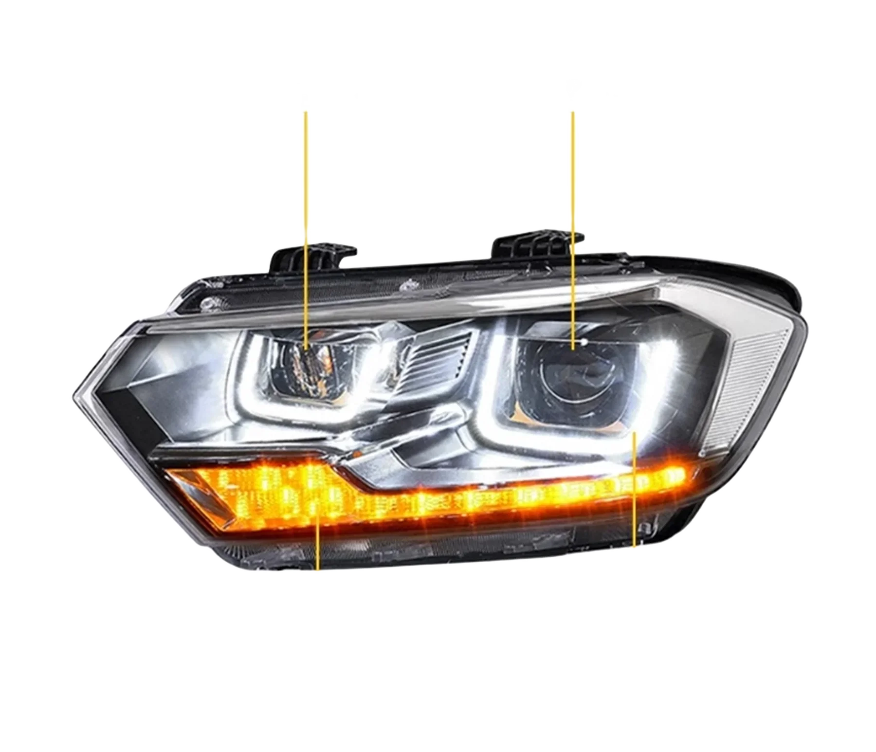 Автомобильная фара для Volkswagen vw Bora 16-18 дневного хода DRL указатель поворота
Автомобильная фара для Volkswagen vw Bora 16-18 дневного хода DRL указатель поворота