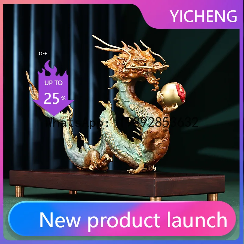 ZF Copper Xinxiang Brass Longteng Sihai Ornament Home Office Ruizhuolong Crafts
ZF Copper Xinxiang Brass Longteng Sihai Ornament Home Office Ruizhuolong Crafts