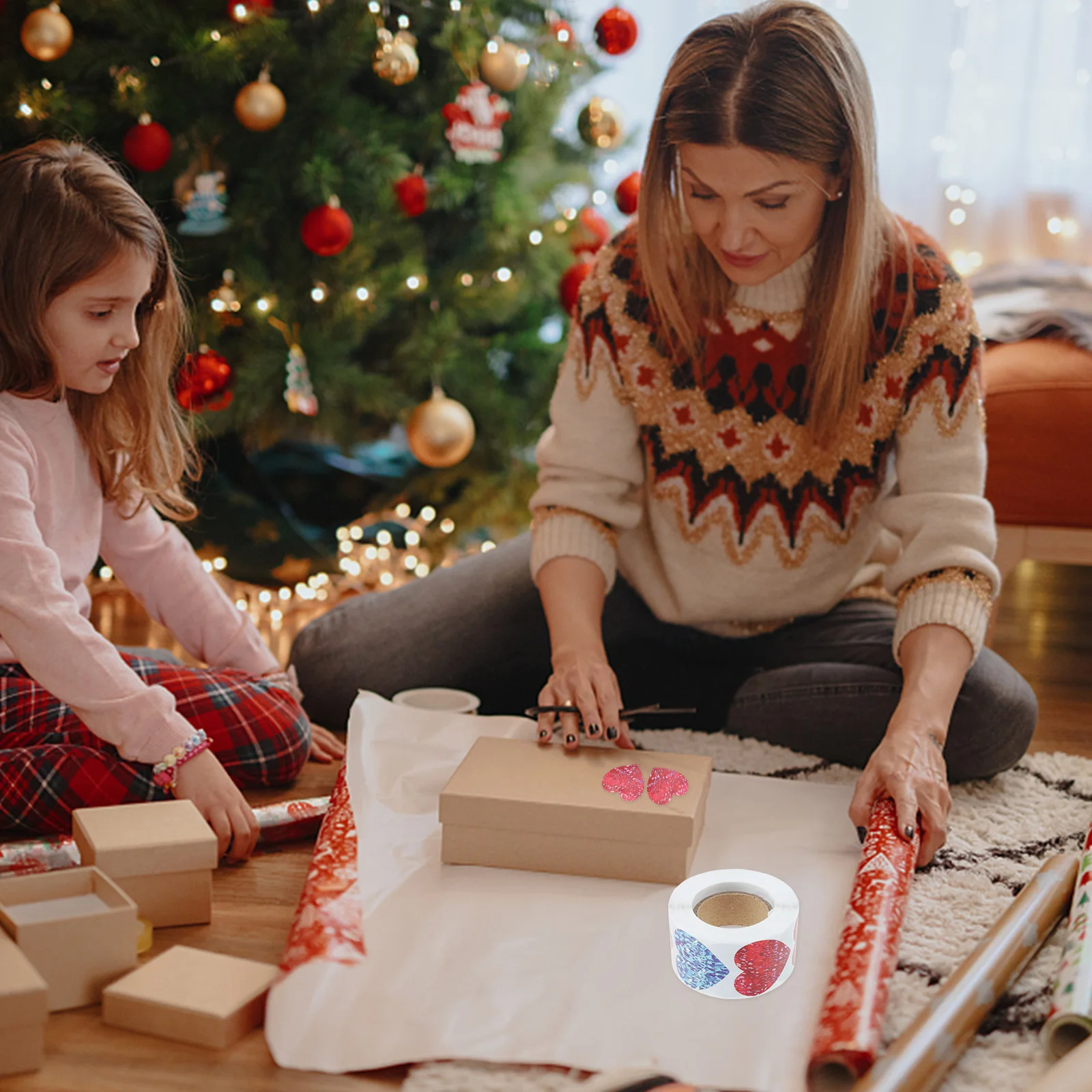 1 Roll Gift Wrapping Labels Charming Heart Shaped Decals Strong Sticky Backing for DIY Crafts Valentine Wedding Party Supplies
1 Roll Gift Wrapping Labels Charming Heart Shaped Decals Strong Sticky Backing for DIY Crafts Valentine Wedding Party Supplies