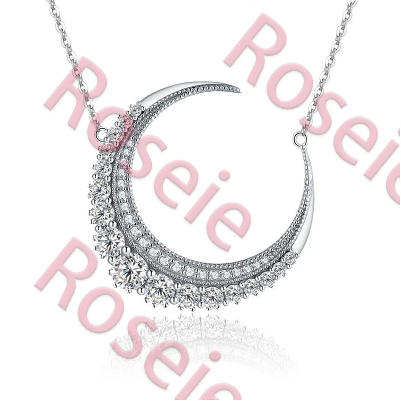 Roseie 2026 Fashion Trendy Luxury Classic Moissanite Design Big Moon Necklace Charms Women s925 Silver Party Jewelry Gifts
Roseie 2026 Fashion Trendy Luxury Classic Moissanite Design Big Moon Necklace Charms Women s925 Silver Party Jewelry Gifts