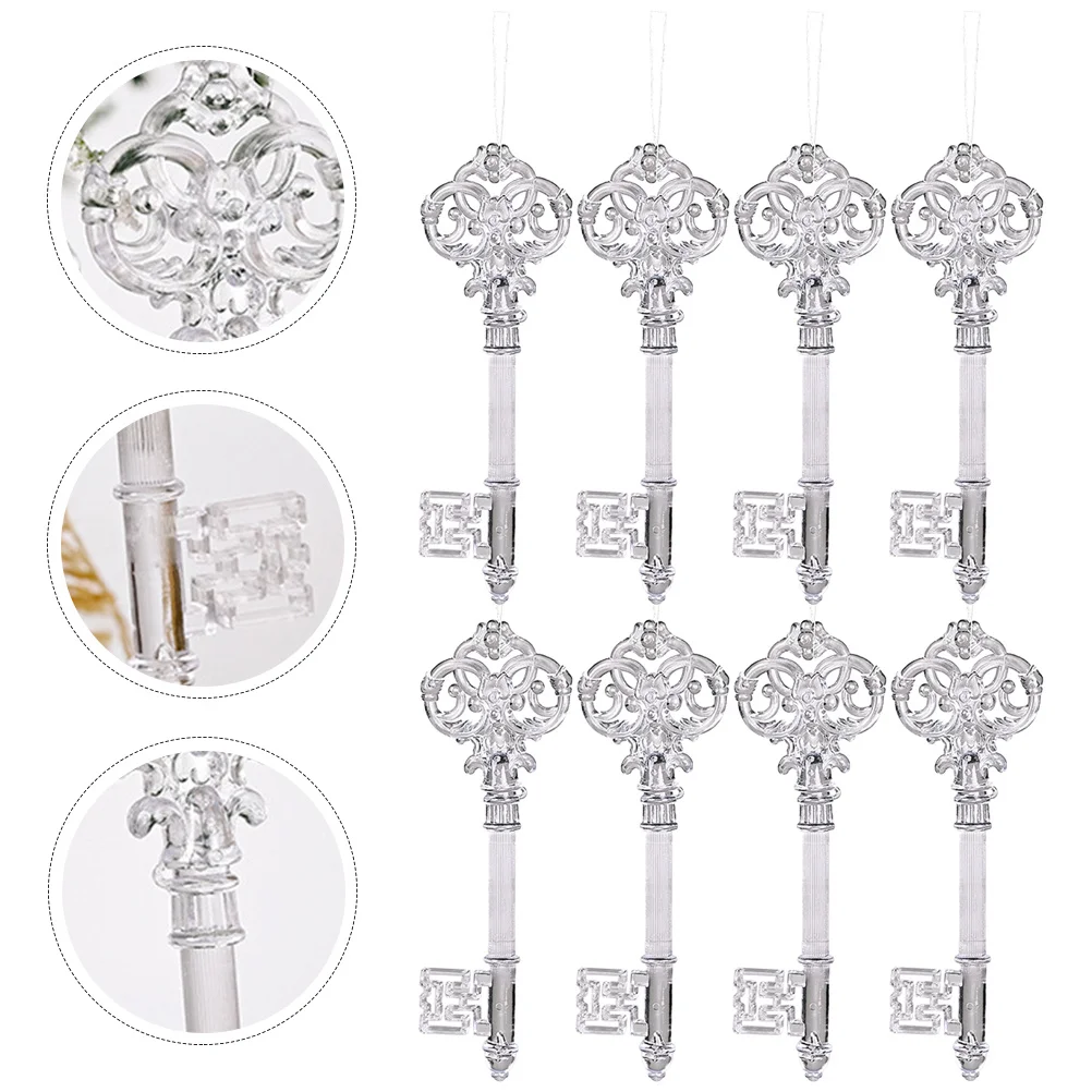 8Pcs Christmas Clear Acrylic Key Hanging Ornaments Xmas Tree Decorations Party Hanging Ornaments Holiday Gifts Snowflakes
8Pcs Christmas Clear Acrylic Key Hanging Ornaments Xmas Tree Decorations Party Hanging Ornaments Holiday Gifts Snowflakes