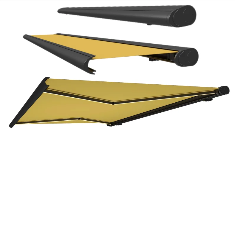 Modern Outdoor Furniture-Motorized Retractable Full Cassette Awning Sun Shade for Patio/Balcony/Terrace Aluminum Powder Coating
Modern Outdoor Furniture-Motorized Retractable Full Cassette Awning Sun Shade for Patio/Balcony/Terrace Aluminum Powder Coating
