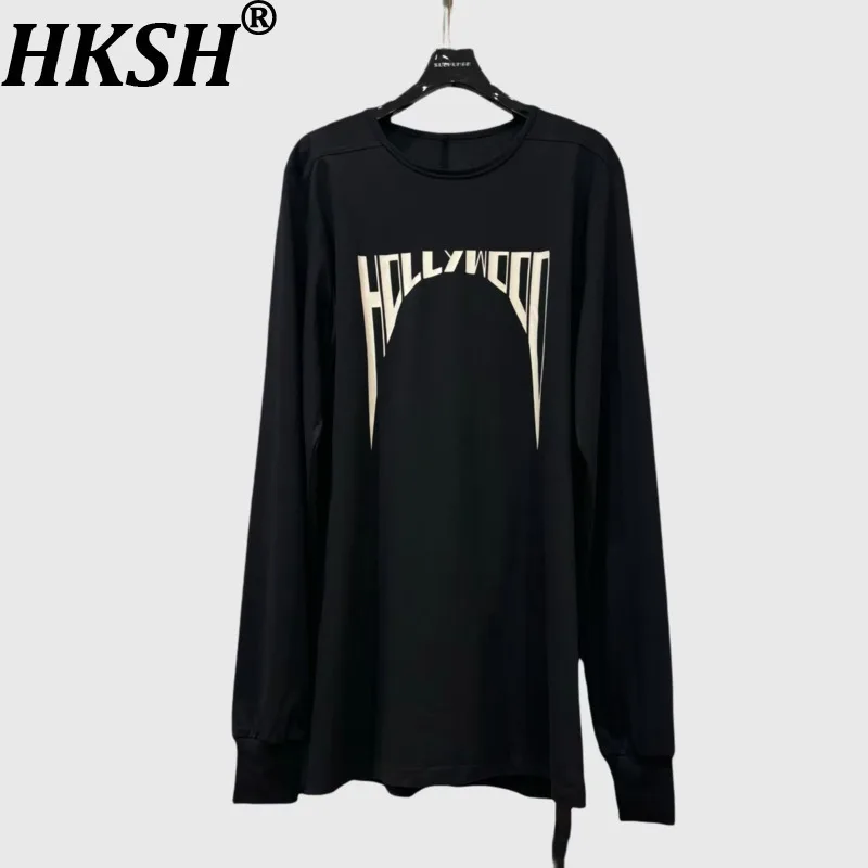 HKSH Spring Autumn New Man Tide Dark Long Sleeve T-shirt Chic Ins Techwear Trendy Top Cotton Fashion Letters Y2K Tees HK00110801
HKSH Spring Autumn New Man Tide Dark Long Sleeve T-shirt Chic Ins Techwear Trendy Top Cotton Fashion Letters Y2K Tees HK00110801