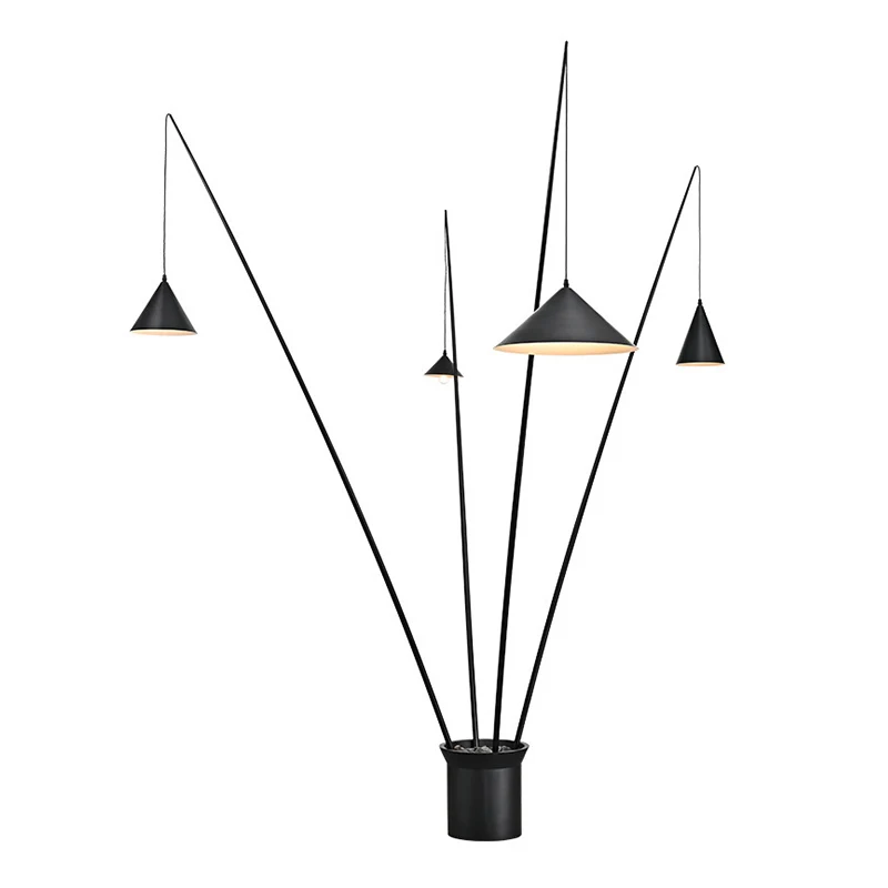 Standing LED Floor Lamp Modern Reading Lighting Living Room Black Two - Headed Three - Headed Floor Lamp
Standing LED Floor Lamp Modern Reading Lighting Living Room Black Two - Headed Three - Headed Floor Lamp