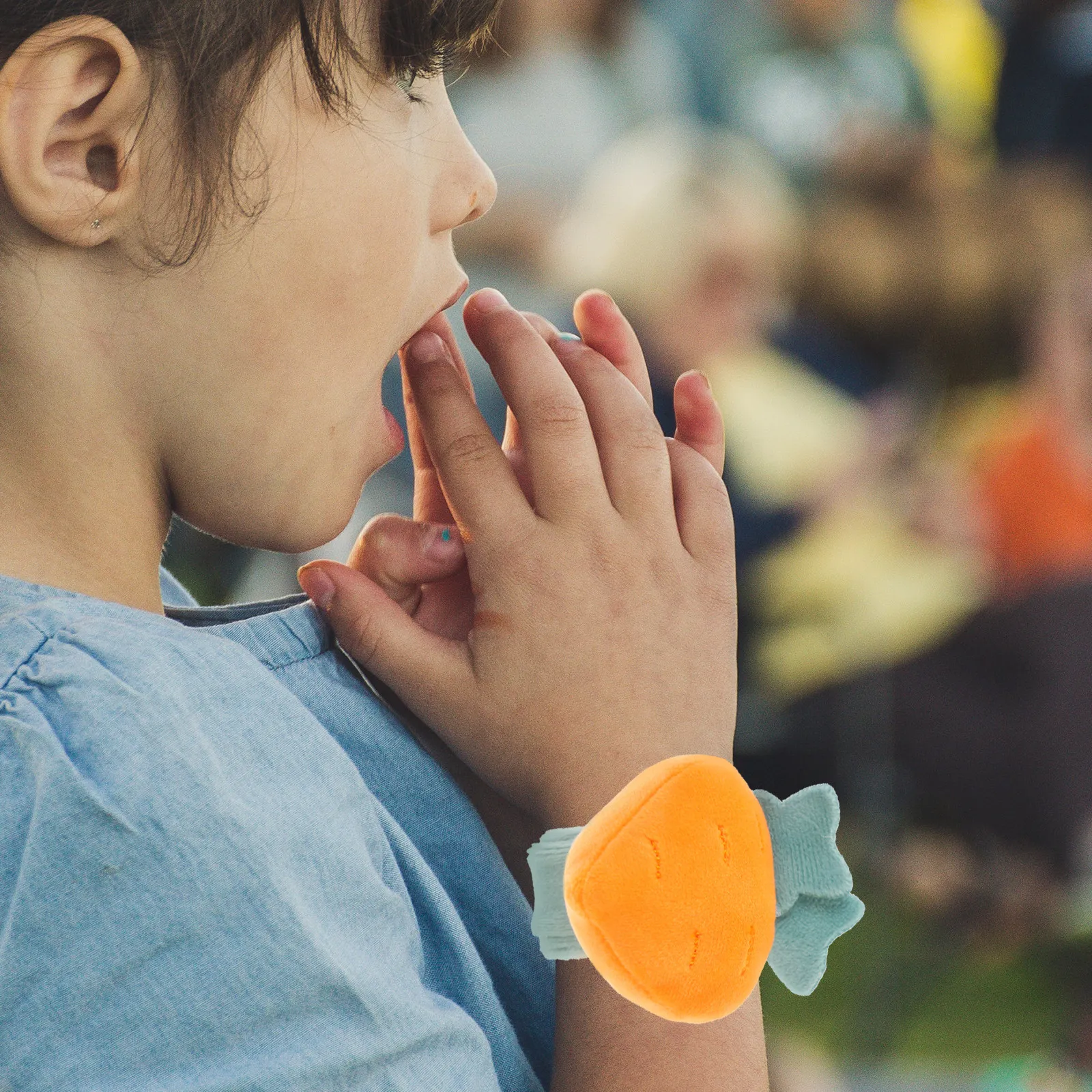 Carrot Shaped Slap Wristband for Kids Soft Cotton Material Improves Hand Coordination Fun Party Favor Gift Decorative Bracelet
Carrot Shaped Slap Wristband for Kids Soft Cotton Material Improves Hand Coordination Fun Party Favor Gift Decorative Bracelet