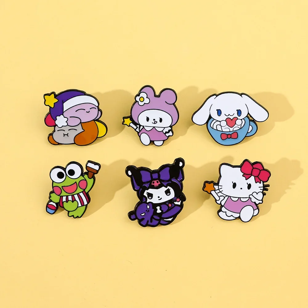 Christmas Cinnamoroll Hellokitty Melody Kuromi Enamel Brooch Sanrio Pins Metal Badge Lapel Brooch Backpack Accessories Jewelry
Christmas Cinnamoroll Hellokitty Melody Kuromi Enamel Brooch Sanrio Pins Metal Badge Lapel Brooch Backpack Accessories Jewelry