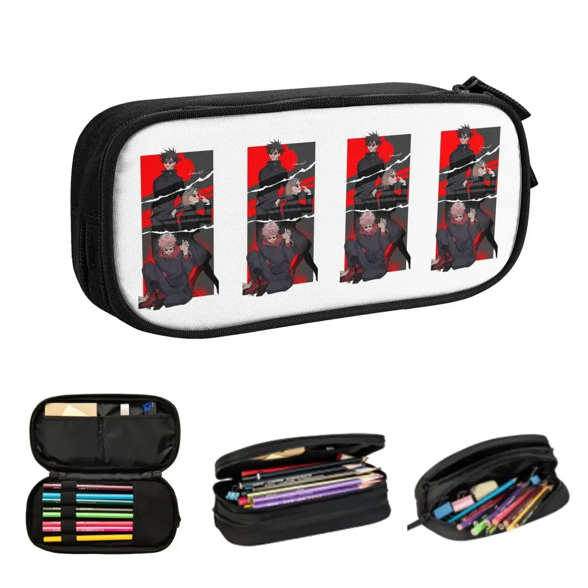 Megumi Besto Friendo Jujutsu Kaisen Sukuna Anime Pencil Cases for Gifts Pen Box Pencil Bag Large Storage Pencil Pouch Storage
Megumi Besto Friendo Jujutsu Kaisen Sukuna Anime Pencil Cases for Gifts Pen Box Pencil Bag Large Storage Pencil Pouch Storage