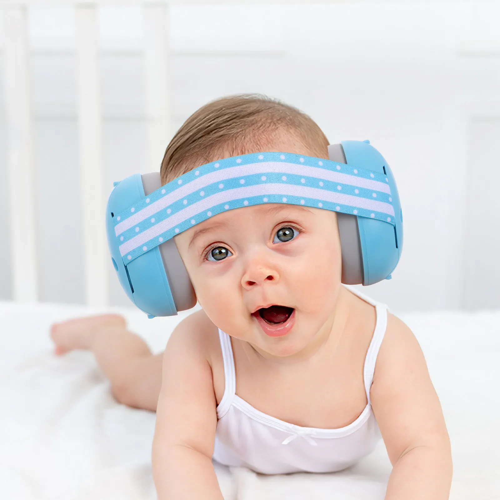 Infant Ear Muffs Noise Reduction Soft Adjustable Comfort Fit Baby Headphones for Newborn Toddler Sleep Travel Airplane Concert
Infant Ear Muffs Noise Reduction Soft Adjustable Comfort Fit Baby Headphones for Newborn Toddler Sleep Travel Airplane Concert