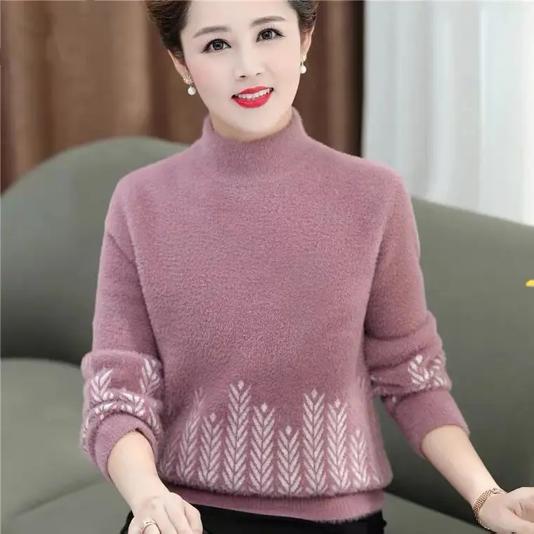 Лидер продаж сезона, новый женский утолщенный мягкий шерстяной свитер, модная базовая рубашка, однотонный вязаный кашемировый свитер m146
Лидер продаж сезона, новый женский утолщенный мягкий шерстяной свитер, модная базовая рубашка, однотонный вязаный кашемировый свитер m146