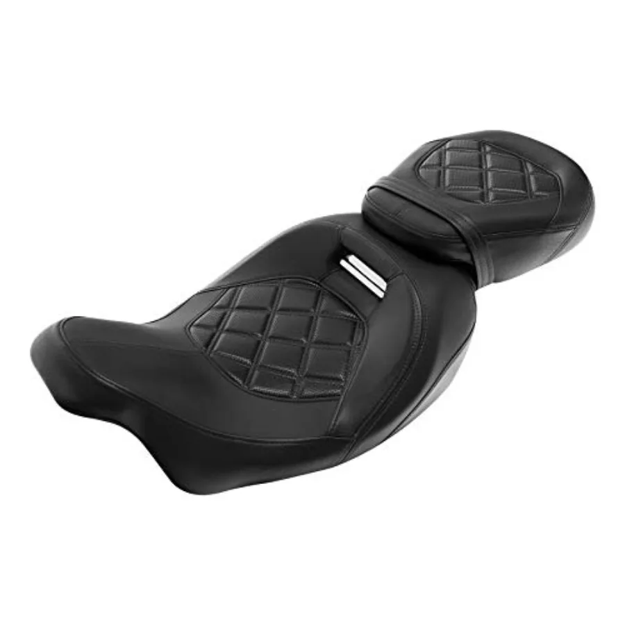 Two-up Front Rear Seat for Harley, Detachable Motorcycle Driver and Passenger Motorcycle Seat Fit for Harley Touring Road King
Two-up Front Rear Seat for Harley, Detachable Motorcycle Driver and Passenger Motorcycle Seat Fit for Harley Touring Road King