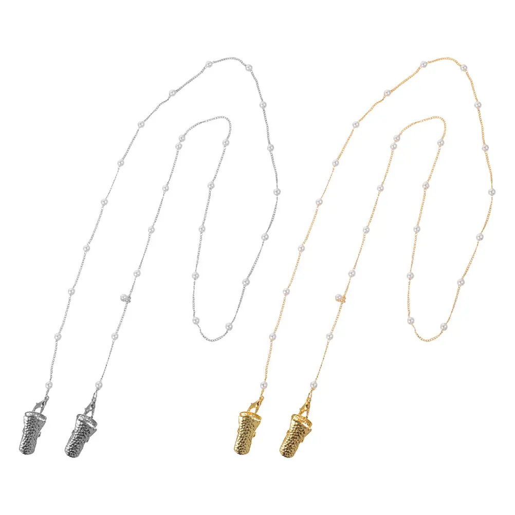 2pcs Pearl Handmade Chain Glasses Beaded Eyeglass Chains Lanyards Around Neck Women Men Metal Sunglass Chain Eye
2pcs Pearl Handmade Chain Glasses Beaded Eyeglass Chains Lanyards Around Neck Women Men Metal Sunglass Chain Eye