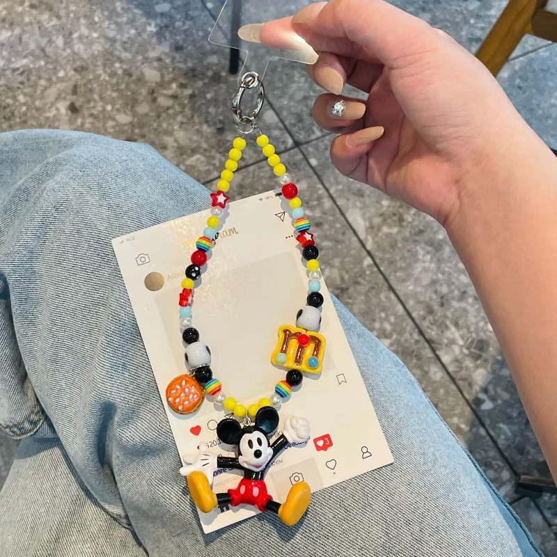 Kawaii Anime Disney Mickey Mouse Clavicle Chain Lovely Cartoon Anime Accessories Short Necklace Women's Burger Pendant Keychain
Kawaii Anime Disney Mickey Mouse Clavicle Chain Lovely Cartoon Anime Accessories Short Necklace Women's Burger Pendant Keychain