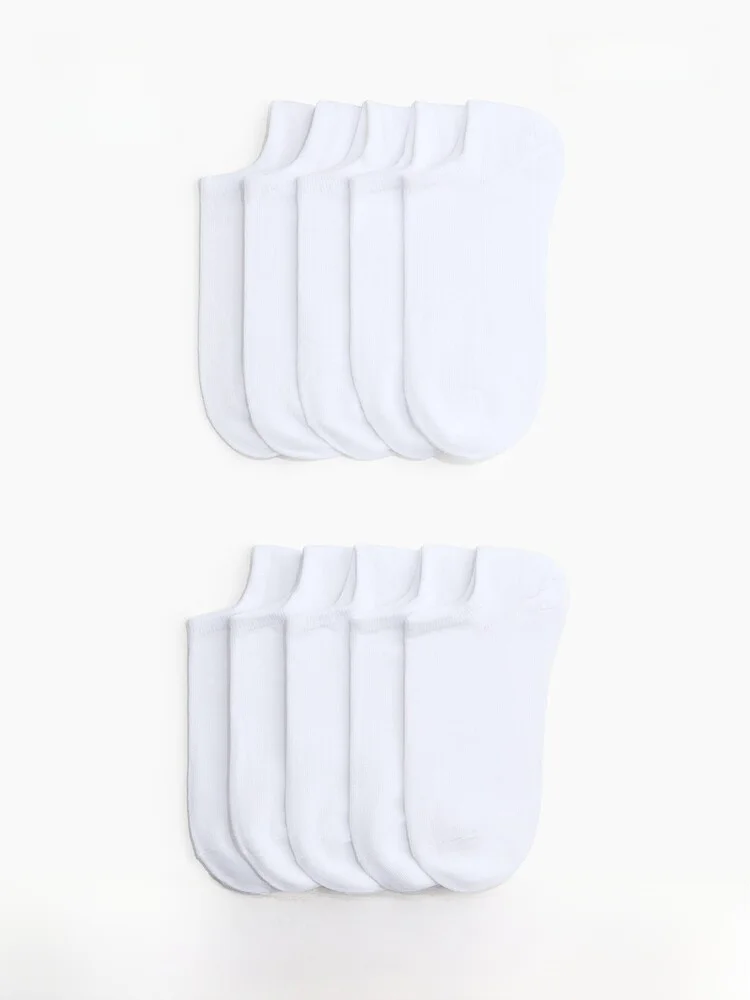 H&M Men's Sport Socks 10 Pairs Pack Cotton Polyester Elastic Fiber All Season Comfortable Breathable Boat Socks
H&M Men's Sport Socks 10 Pairs Pack Cotton Polyester Elastic Fiber All Season Comfortable Breathable Boat Socks