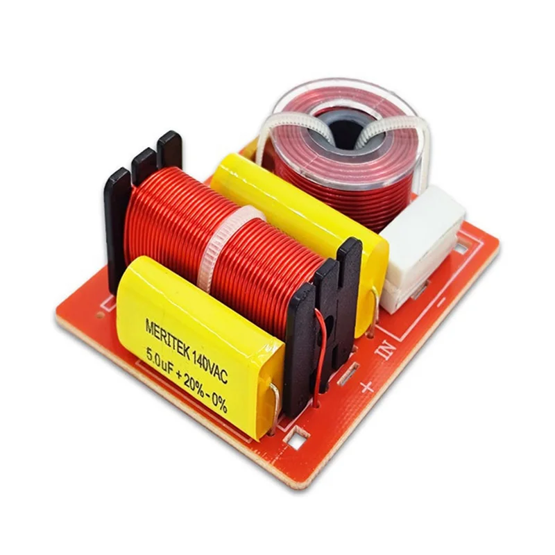 New Speaker 2 Way Audio Board Frequency Divider Treble Bass 2 Unit Crossover Filters 120W Bookshelf HIFI Speaker Divider DIY
New Speaker 2 Way Audio Board Frequency Divider Treble Bass 2 Unit Crossover Filters 120W Bookshelf HIFI Speaker Divider DIY