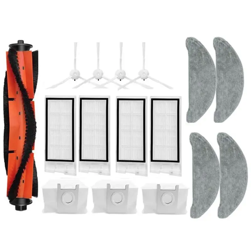 A23P 16PCS Replacement Parts For Roidmi Eve Plus SDJ01RM Robot Vacuum Cleaner Parts Accessories Main Side Brush Filter Mop Cloth
A23P 16PCS Replacement Parts For Roidmi Eve Plus SDJ01RM Robot Vacuum Cleaner Parts Accessories Main Side Brush Filter Mop Cloth