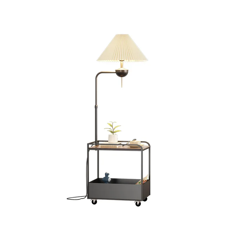 Living room creative trolley rack coffee table integrated desk lamp bedroom bedside table decorative lamps
Living room creative trolley rack coffee table integrated desk lamp bedroom bedside table decorative lamps