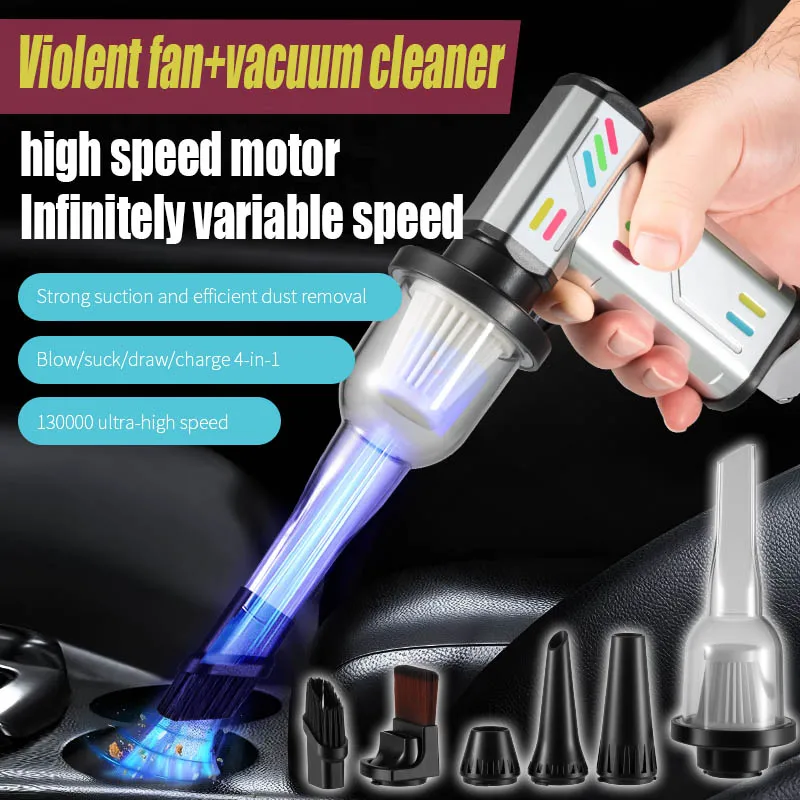 Handheld Portable High-Speed Violent Turbofan Dust Blower Vacuum Cleaner for Electronics And Detailing
Handheld Portable High-Speed Violent Turbofan Dust Blower Vacuum Cleaner for Electronics And Detailing