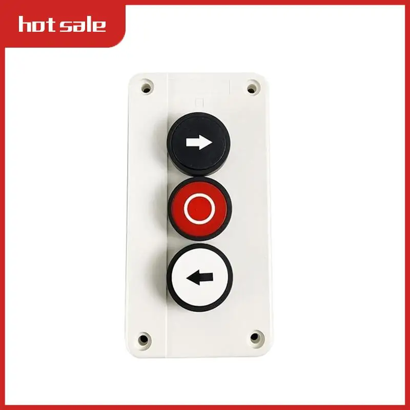 A74P-Waterproof Three Hole Push Button Switch Box 2NO 1NC, Left-Right Stop Electrical Control Station
A74P-Waterproof Three Hole Push Button Switch Box 2NO 1NC, Left-Right Stop Electrical Control Station