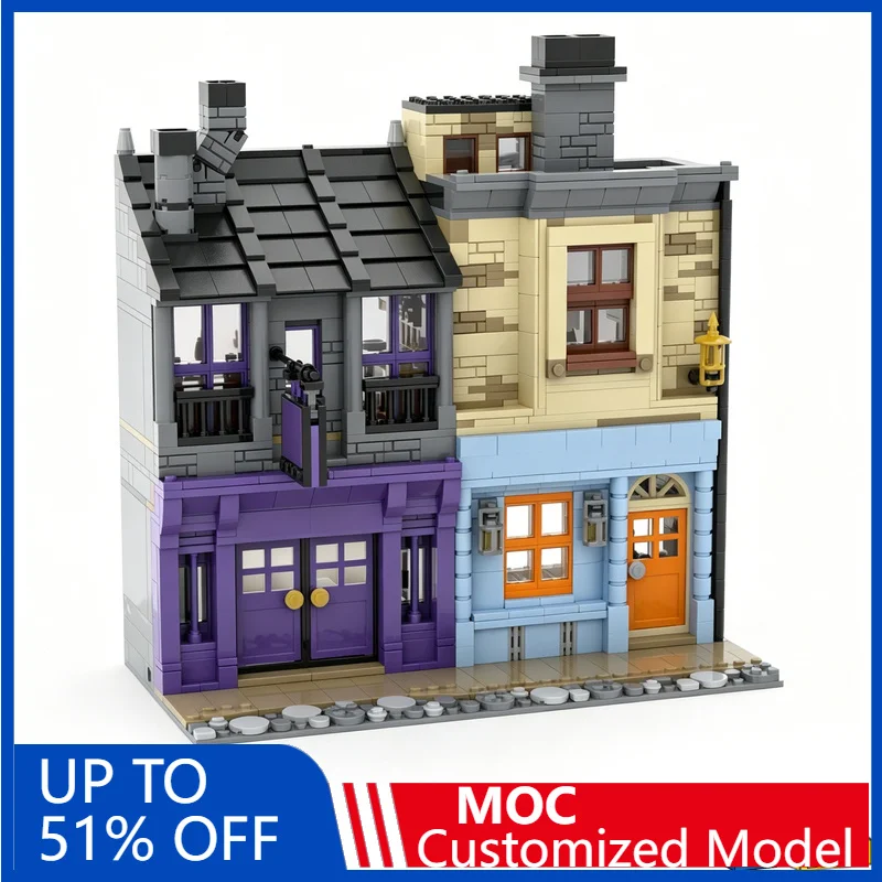 1449Pcs Gregorovitch Globus Mundi Diagon Alley Hero Building Blocks Diy Assembly Toy Magical Wand Shop And Travel Agency Gift
1449Pcs Gregorovitch Globus Mundi Diagon Alley Hero Building Blocks Diy Assembly Toy Magical Wand Shop And Travel Agency Gift