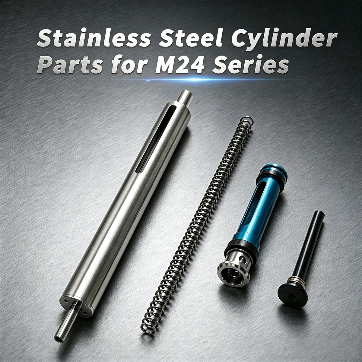 Stainless Steel Cylinder Piston Upgrade Precision Parts for Tokyo Marui M24 Cyma M24 Manual Pneumatic Repair Parts
Stainless Steel Cylinder Piston Upgrade Precision Parts for Tokyo Marui M24 Cyma M24 Manual Pneumatic Repair Parts