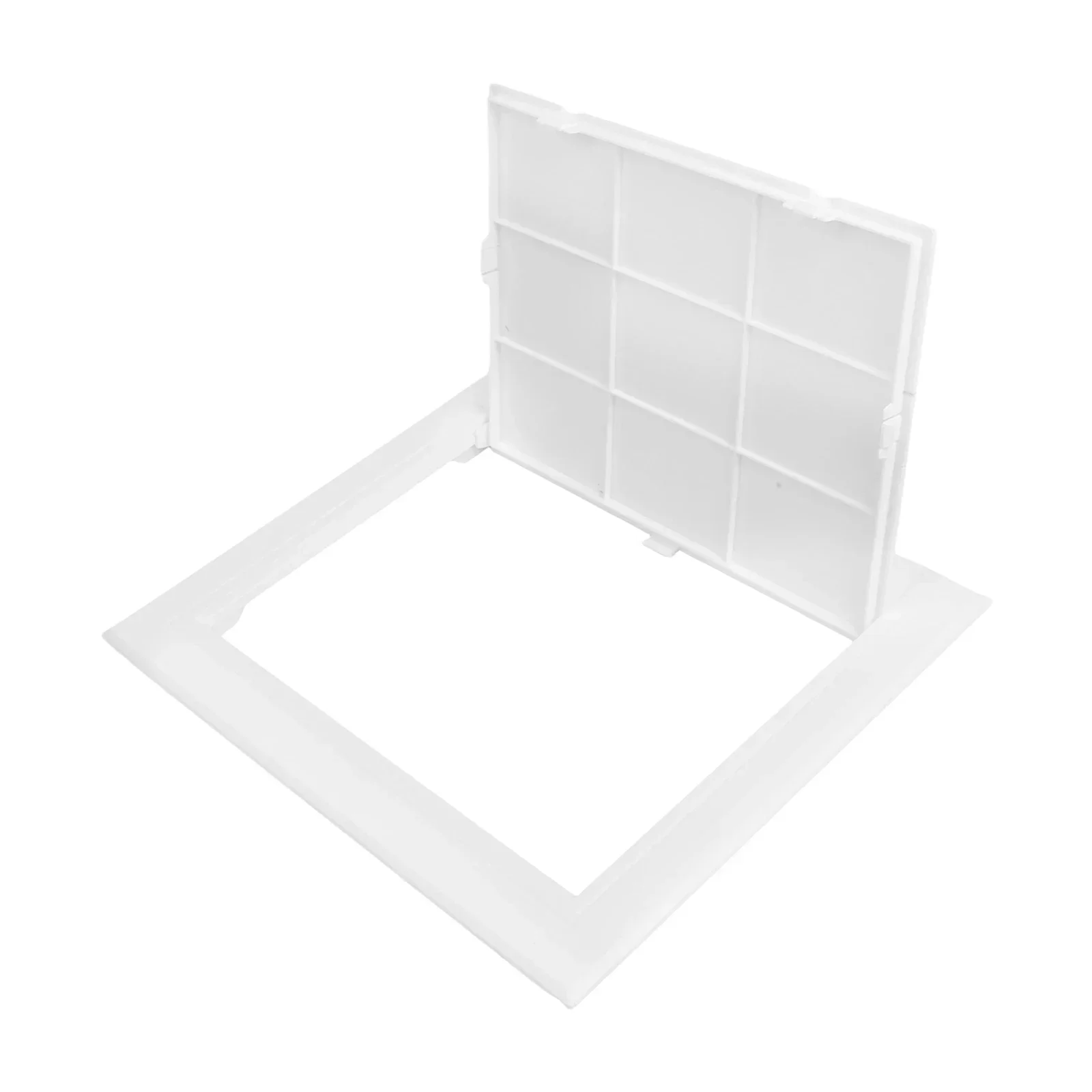 Дверная крышка для проверки канализационных труб из ПВХ с решеткой, предназначенная для удобного доступа и вентиляции в систем сантехники и обогрева.
Дверная крышка для проверки канализационных труб из ПВХ с решеткой, предназначенная для удобного доступа и вентиляции в систем сантехники и обогрева.