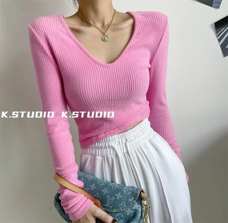 Women's Long Sleeve V-Neck Base Shirt Inner Wear Fleece Spring Autumn Brand Tailored Clothing Commute Style Slim Fit Cotton B...
Women's Long Sleeve V-Neck Base Shirt Inner Wear Fleece Spring Autumn Brand Tailored Clothing Commute Style Slim Fit Cotton B...