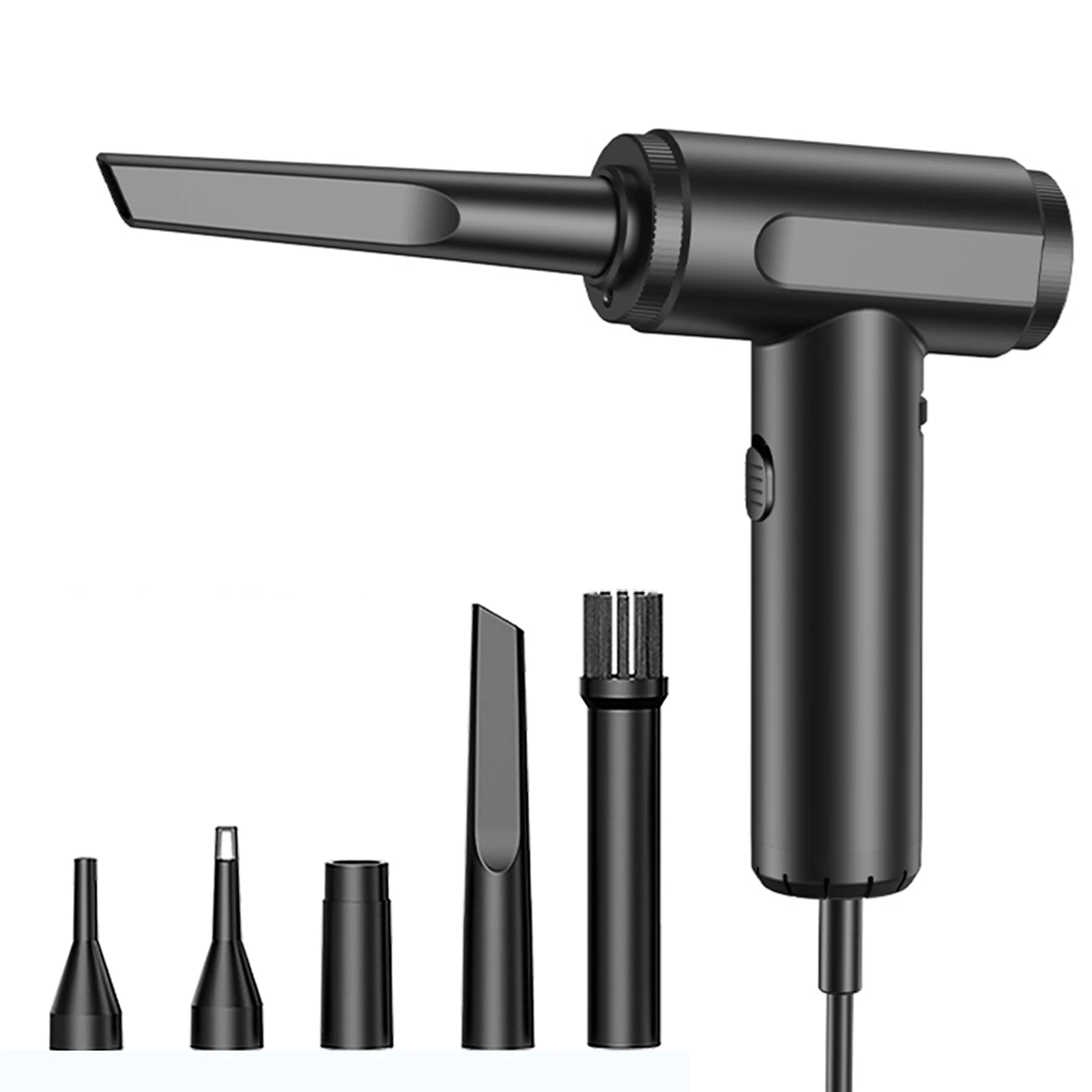 Пылесос со сжатым воздухом, многофункциональная электрическая воздушная тряпка для чистки клавиатуры компьютера, бесщеточный автомобильный пылеочиститель, комплект, инструменты для чистки
Пылесос со сжатым воздухом, многофункциональная электрическая воздушная тряпка для чистки клавиатуры компьютера, бесщеточный автомобильный пылеочиститель, комплект, инструменты для чистки