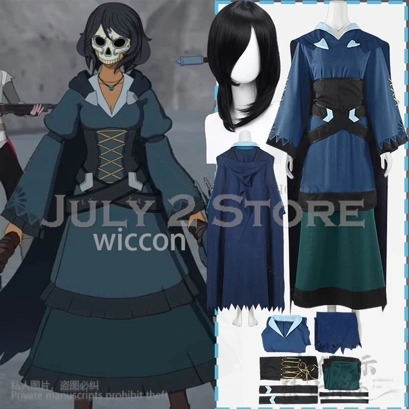 Аниме RWBY Косплей Мария Кальavera Костюм Охотник Ведьма Длинное Пальто Накидка Темно-Синее Платье Готические Парики Y2K Jirai Kei Girls Косплей An
Аниме RWBY Косплей Мария Кальavera Костюм Охотник Ведьма Длинное Пальто Накидка Темно-Синее Платье Готические Парики Y2K Jirai Kei Girls Косплей An