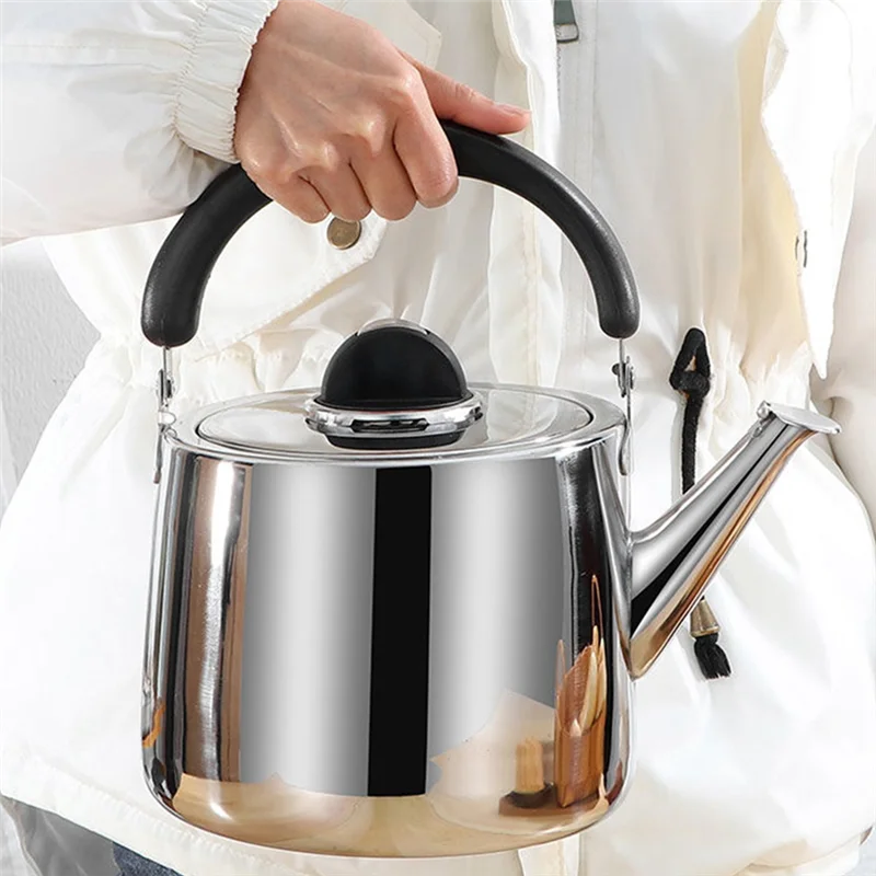 JLMC 3L Thickened Whistle Kettle Stainless Steel Rapid Heating Boiling Water Pot Tea Kettle
JLMC 3L Thickened Whistle Kettle Stainless Steel Rapid Heating Boiling Water Pot Tea Kettle