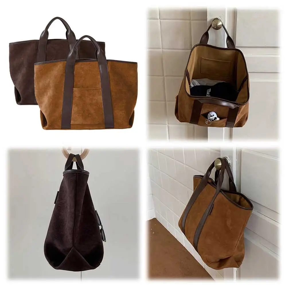 Tote Bag for Women Large Capacity Shoulder Bag Suede Vintage Winter Handbag Simple Commute Bag Shopping Bag
Tote Bag for Women Large Capacity Shoulder Bag Suede Vintage Winter Handbag Simple Commute Bag Shopping Bag