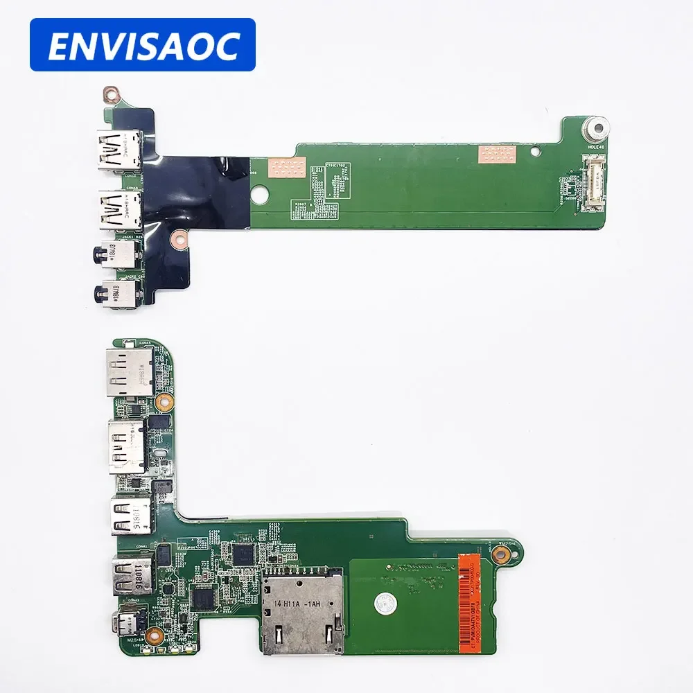 For HP 8560W 8570W laptop Card reader DP displayport E-SATA USB Audio headphone jack board 01015F700-388-G 01015S900-388-G
For HP 8560W 8570W laptop Card reader DP displayport E-SATA USB Audio headphone jack board 01015F700-388-G 01015S900-388-G