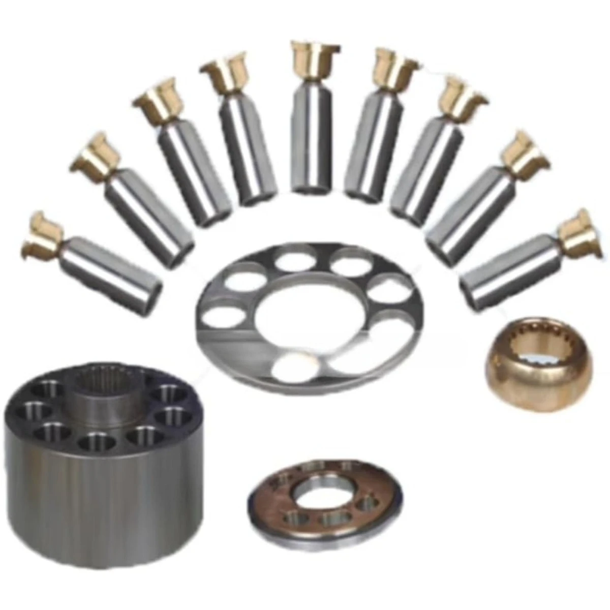 Hydraulic Swing Motor Repair Parts Kit For Kayaba LVW060 Excavator
Hydraulic Swing Motor Repair Parts Kit For Kayaba LVW060 Excavator